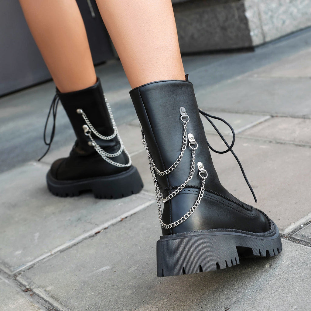 The Chunky Mid-Calf Boot