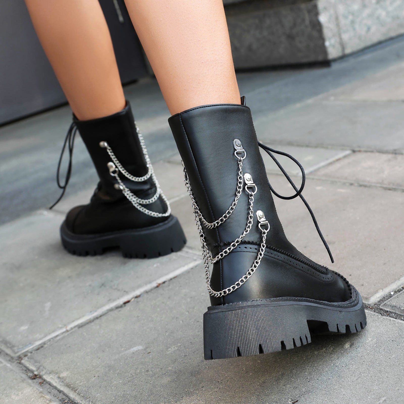 The Chunky Mid-Calf Boot