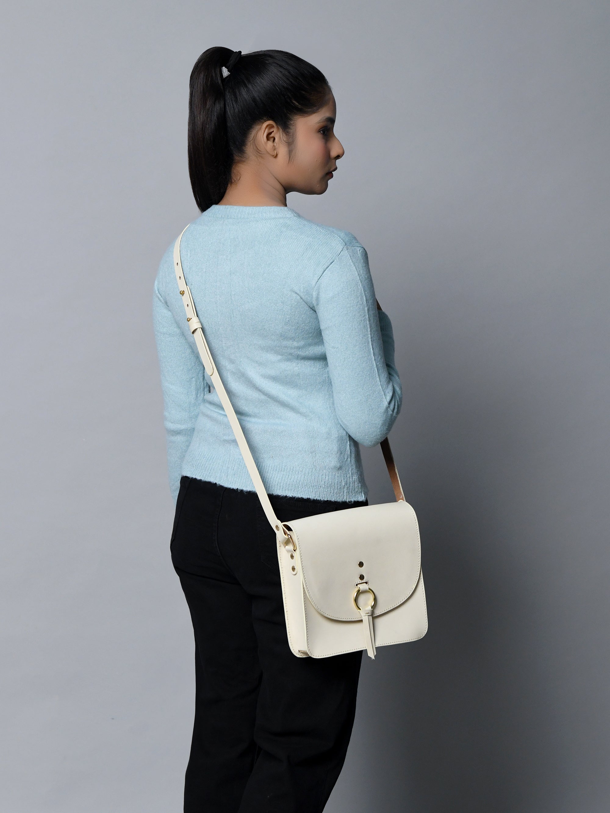 Sac bandoulière White Elegance