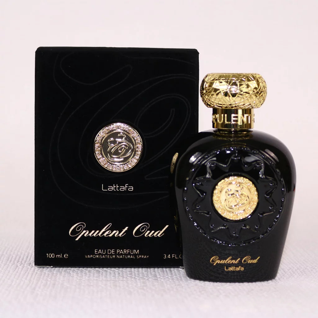 Lattafa Perfumes Opulent Oud Eau De Parfum Natural Spray for Men- 100Ml (3.4 Oz)