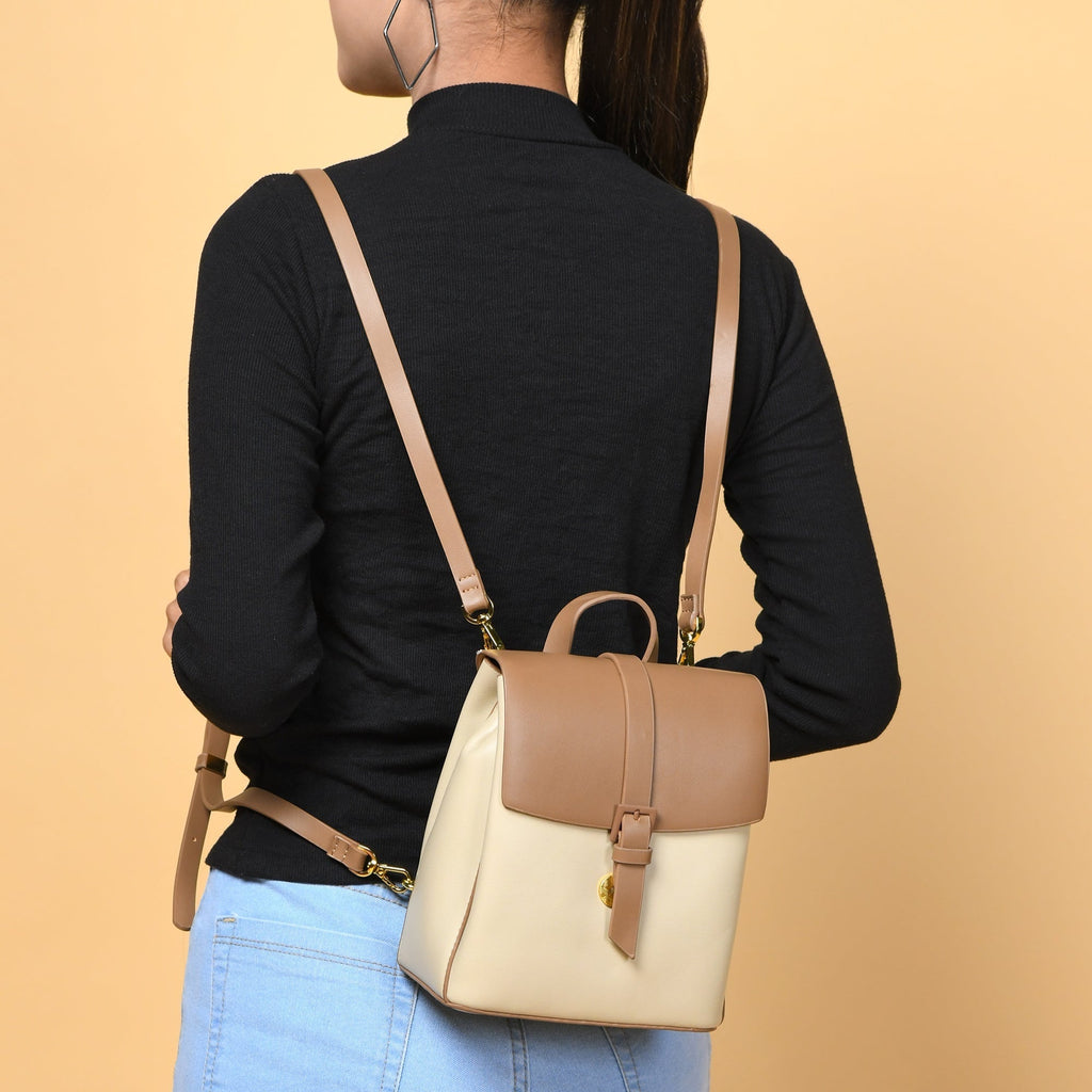 Sac à dos Claire pour femme - Marron