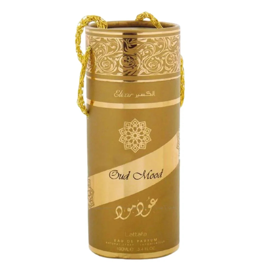Lattafa Unisex Oud Mood Elixir EDP Perfume Natural Spray 100ML (3.4Oz)