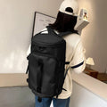 Kabuer Overnight Bag Gym Travel Duffle Bag for Men and Women Weekender, Multifunctional, Black