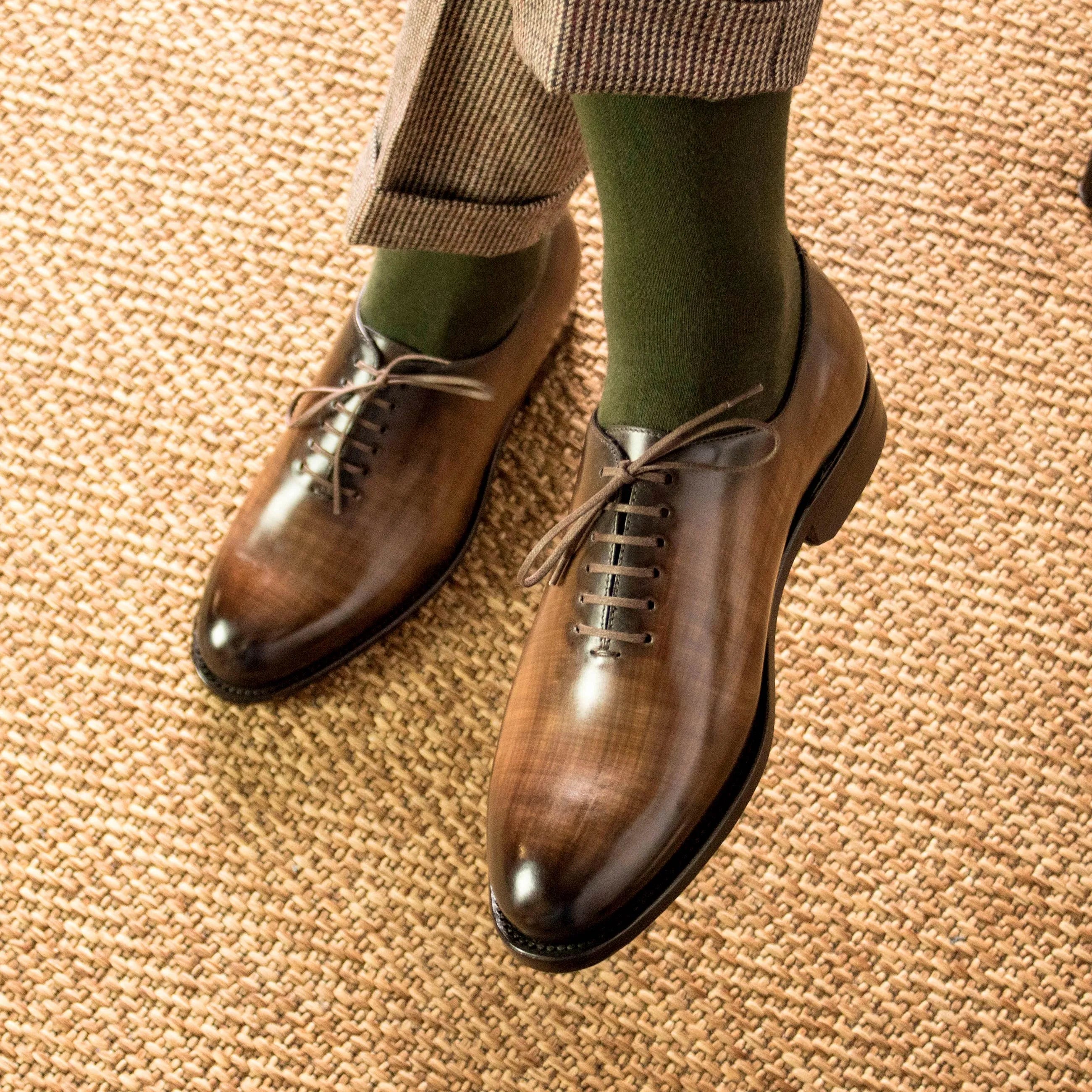 The Mozart Patina Wholecut